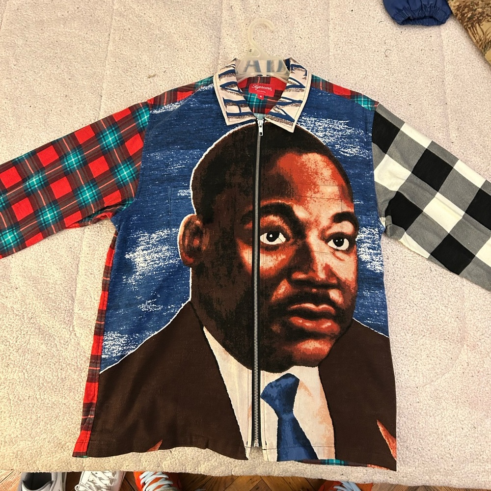 Supreme Multicolor Graphic Zip-Up Jacket